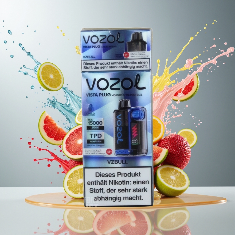 Finland tukku VOZOL VISTA PLUG 6000/10000 Kertakäyttöinen Vape - 26 Herkullista Makua, 650mAh Akkukapasiteetti, Jopa 6000-10000 Puffia