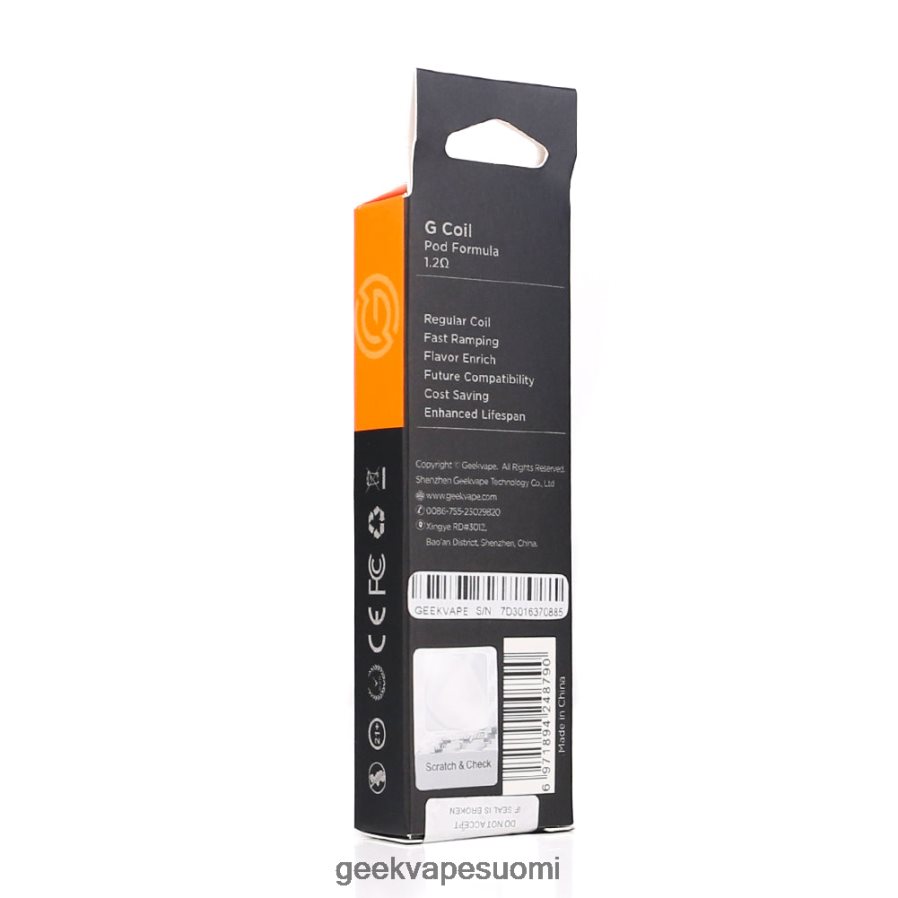 GEEKVAPE Dealers | 5kpl/pakkaus g-sarjan kela GeekVape g0,8 ohmia 84J82J29
