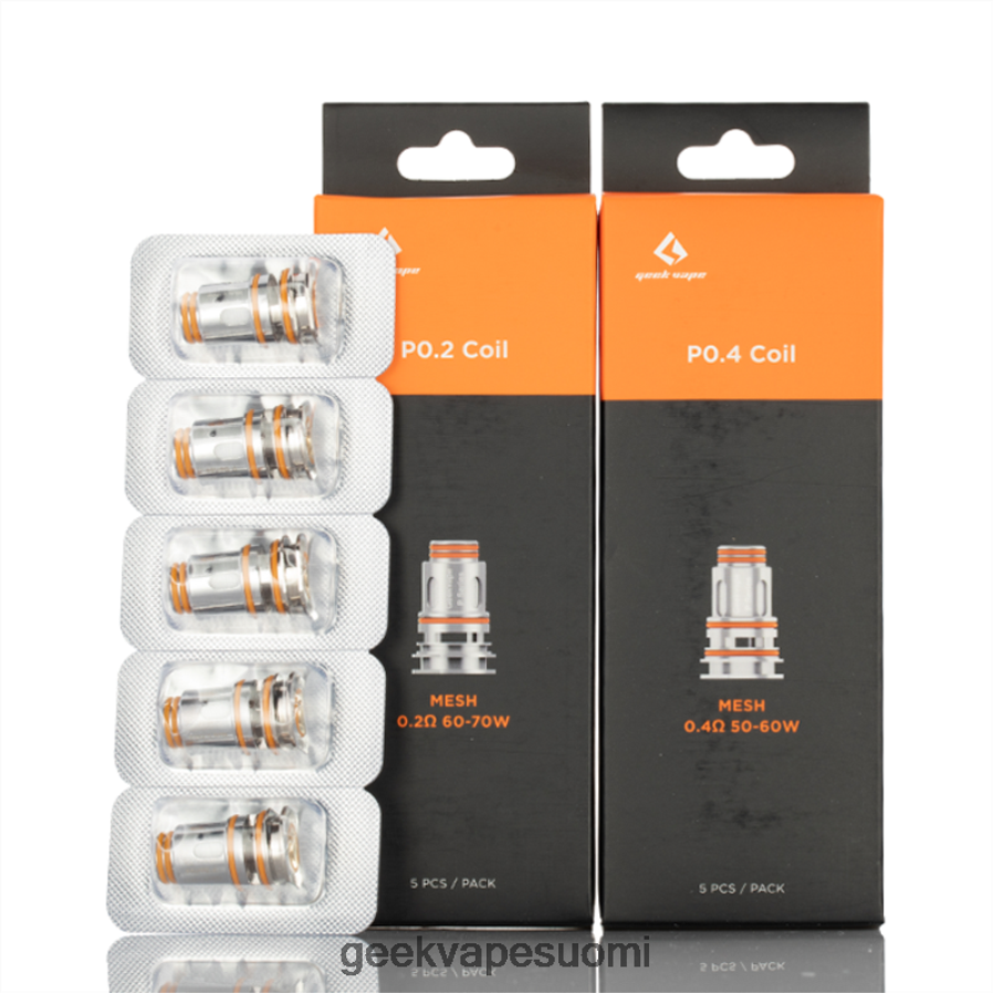Vape Store GEEKVAPE | 5 kpl/pakkaus p-sarjan kela GeekVape p0,4 ohmia 84J82J15