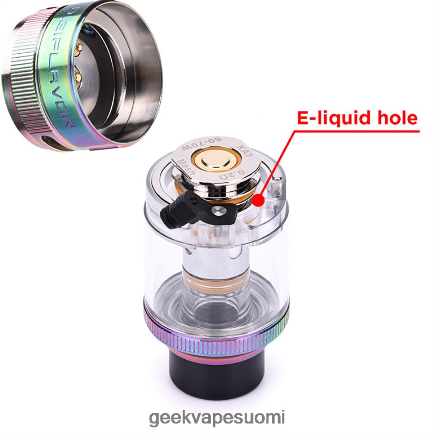GEEKVAPE Suomi | digiflavor xp säiliö 4,5 ml GeekVape asemetalli 84J82J241